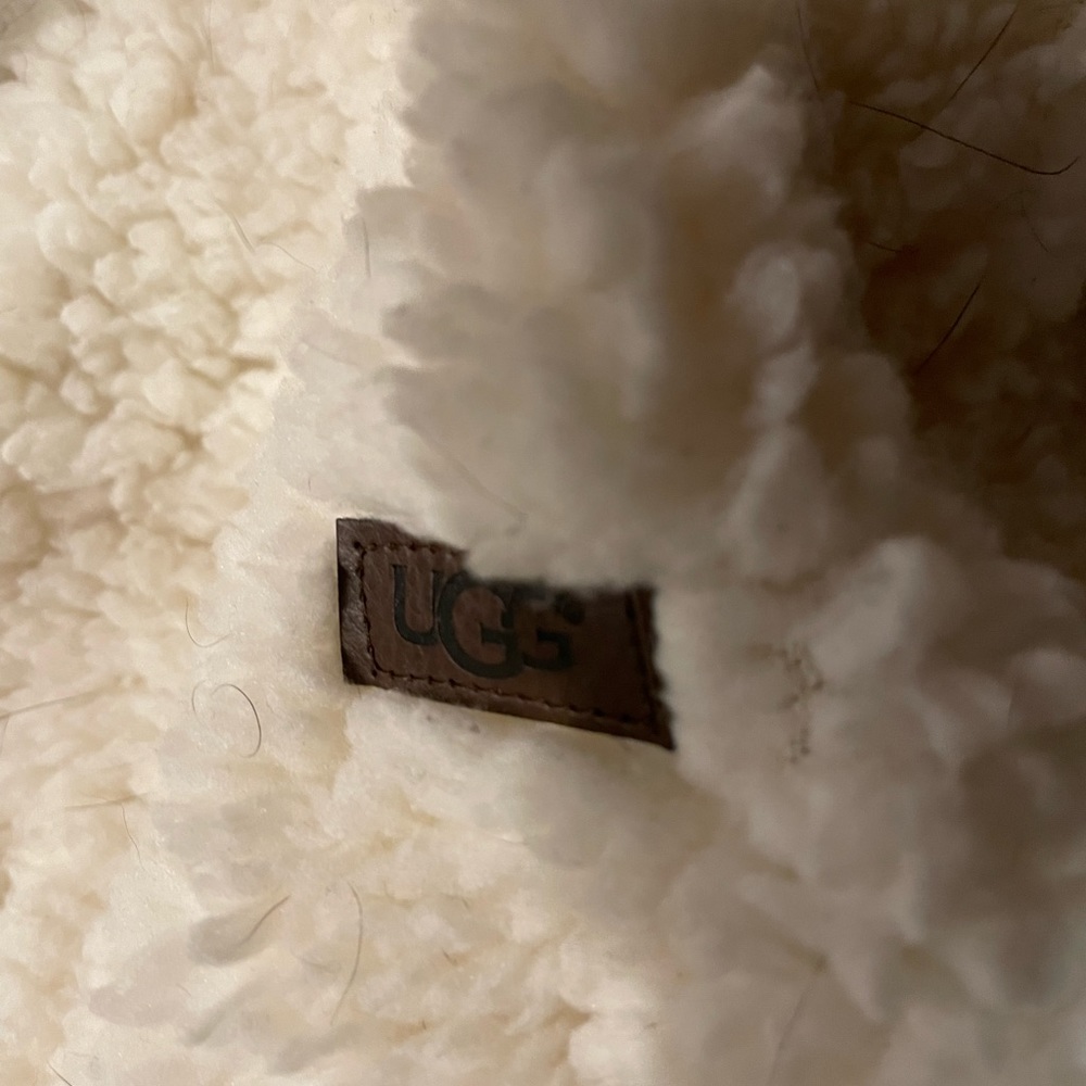 Dog Ugg sweater, cream